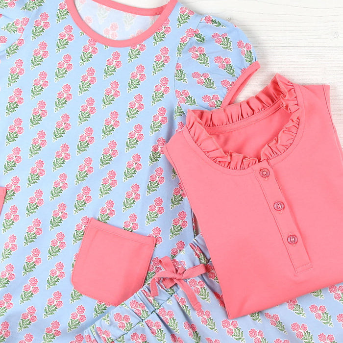 Coral Bouquet Play Dress