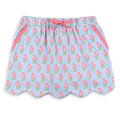 Coral Bouquet Skort