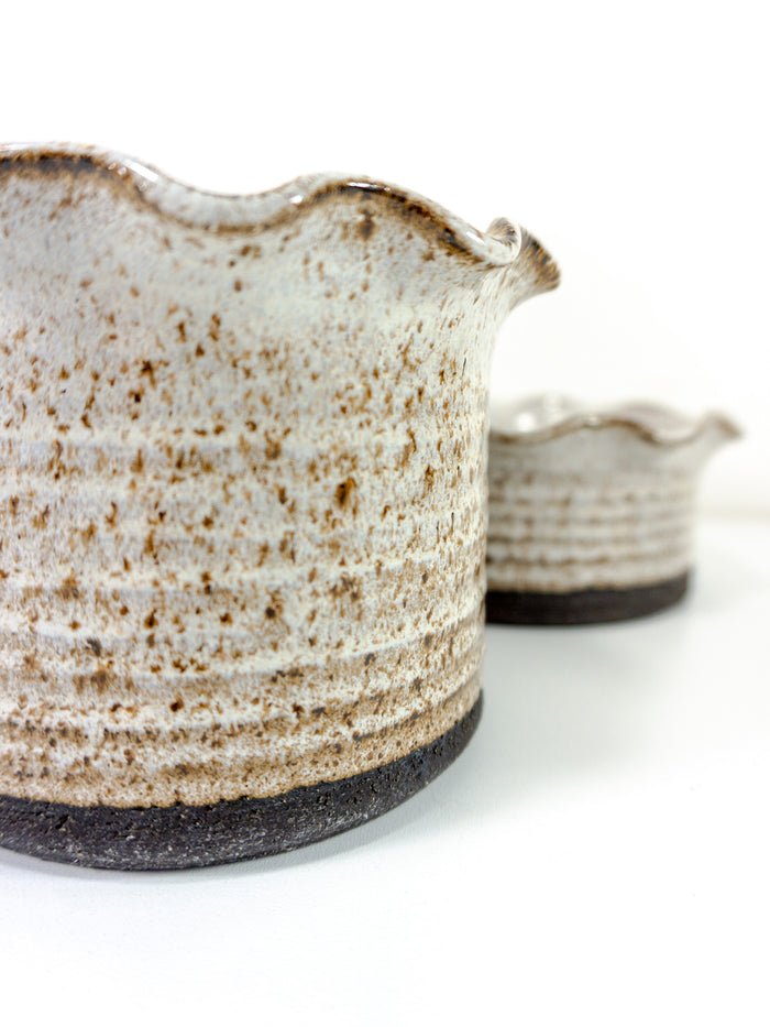 Danish Midcentury Ceramic Planter set by Kaj Henning Jensen for KH Keramik, 1970s