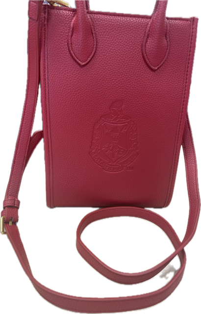 Delta Pleather Cross Body Bag