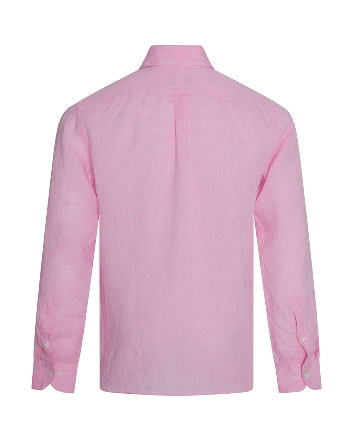 Dixon Linen Shirt Pink