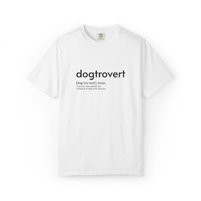 Dog-tro-vert Embroidered T-Shirt