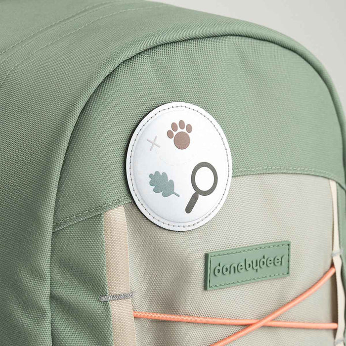Done by Deer® Otroški nahrbtnik Tiny trails Green 13l Done by Deer