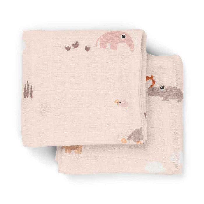 Done by Deer® Komplet tetra pleničk Playground Powder 65x65 Done by Deer