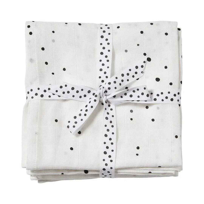 Done by Deer® Komplet povijalnih pleničk Dreamy Dots White 120x120 Done by Deer