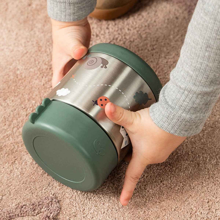 Done by Deer® Termo posodica za hrano 300ml Tiny trails Green Done by Deer