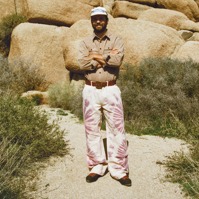 DOUBLEBACK CANVAS PANT - BERRY RIPPLE