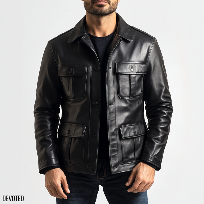 XS / Black / Leather