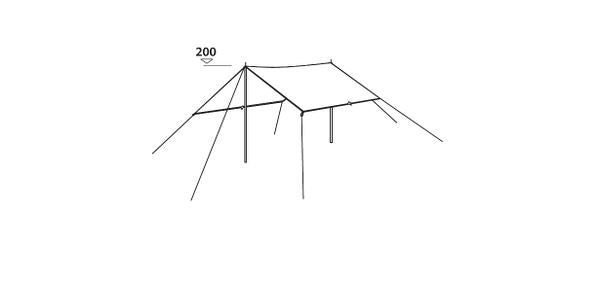 Easy Camp Tarp 4M X 4M