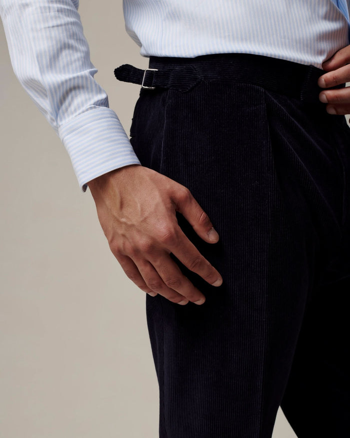 Ebbs Corduroy Cotton & Virgin Wool Suit Trouser