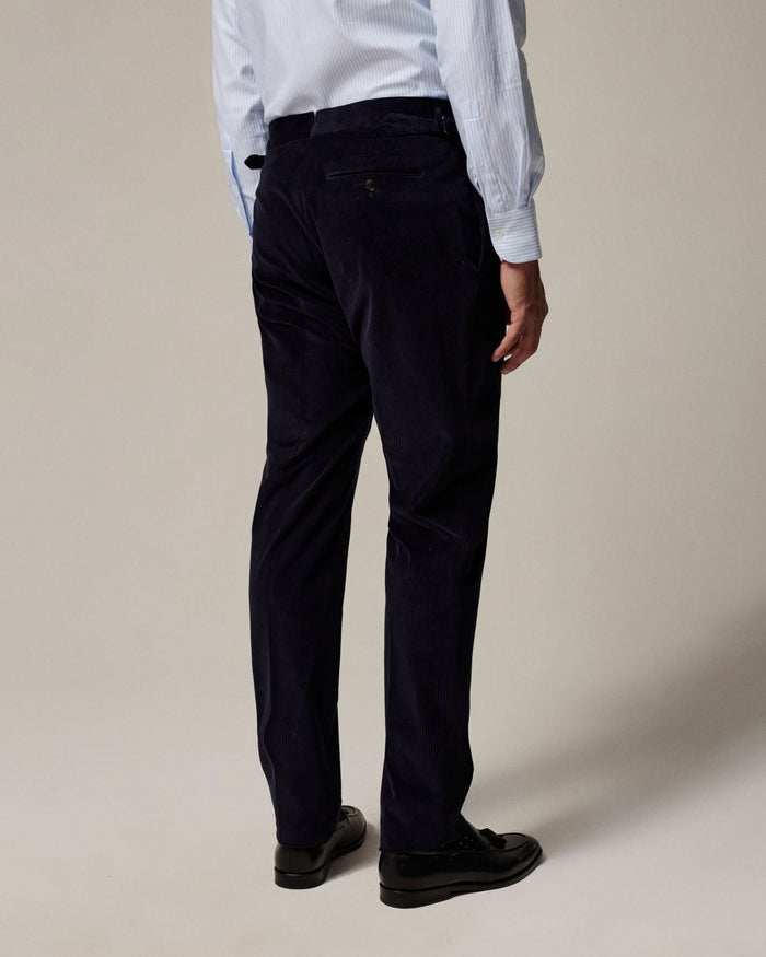 Ebbs Corduroy Cotton & Virgin Wool Suit Trouser