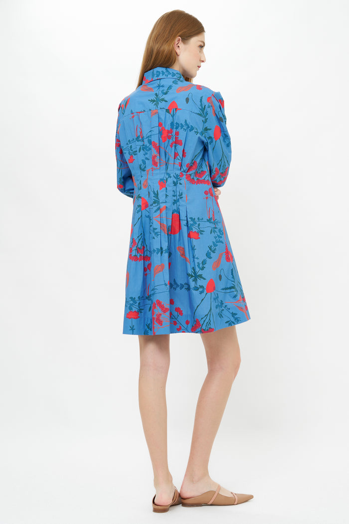 Elizabeth Dress- Bartram Blue