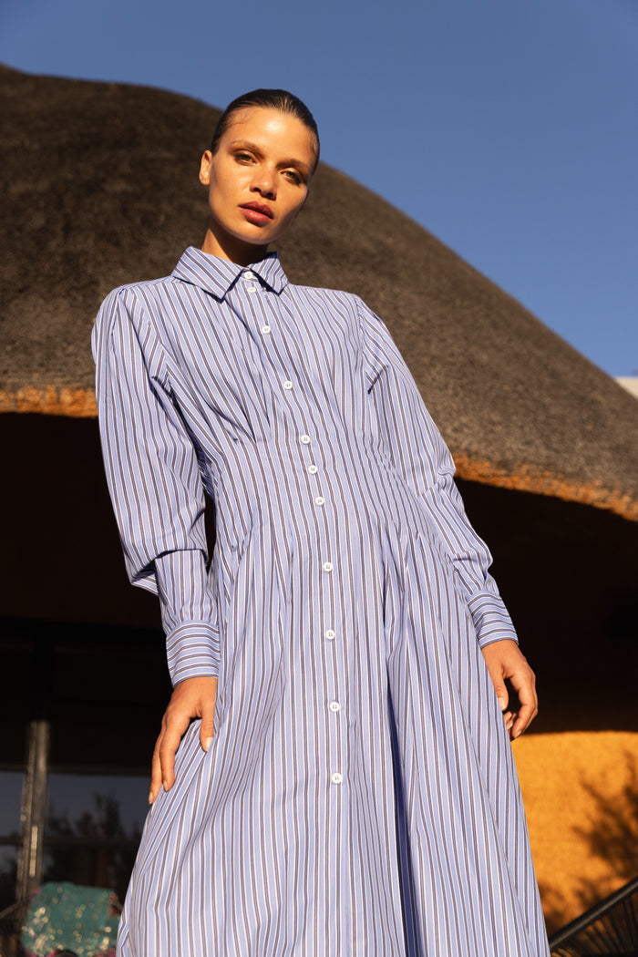 Elizabeth Maxi- Merrill Blue