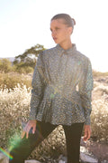Elizabeth Top- Jag Navy