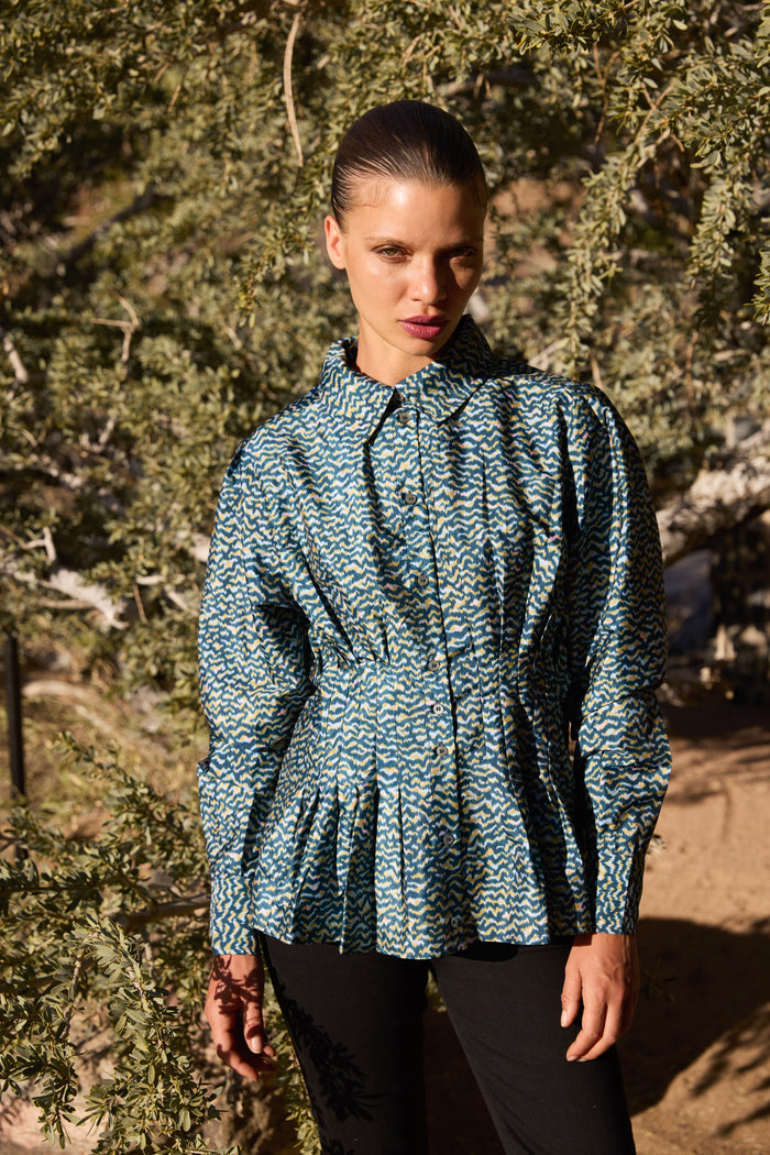 Elizabeth Top- Jag Navy