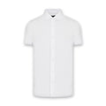 Emporio Armani - SS Jersey Blend Shirt in White - Nigel Clare