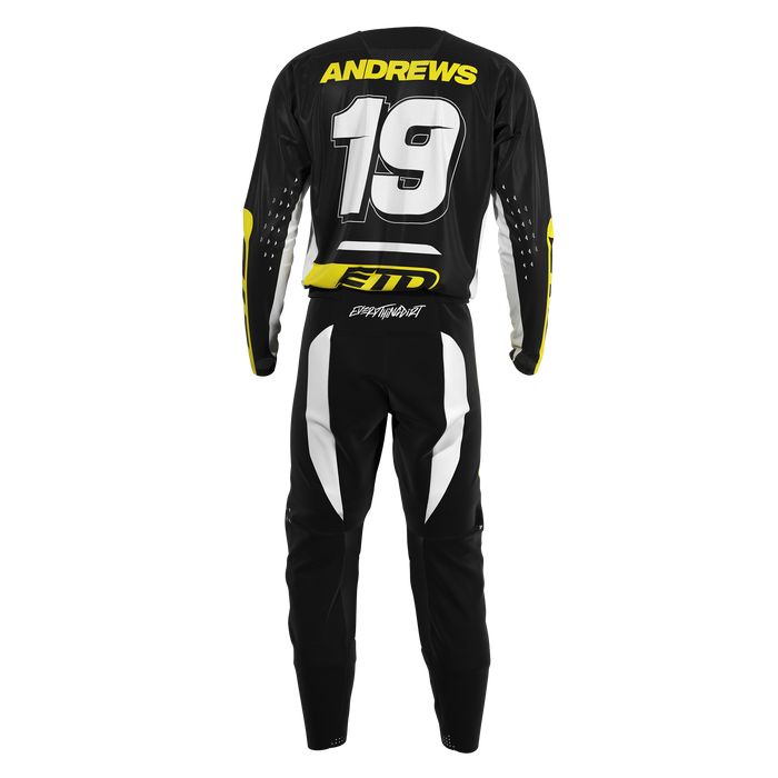 Everything Dirt MX Gear - Prism - Black and Yellow