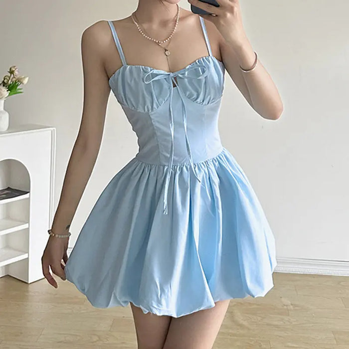 Fairy Bow Mini Dress fashionnsio