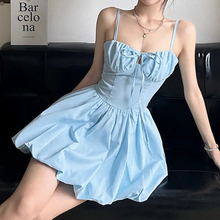 Fairy Bow Mini Dress fashionnsio