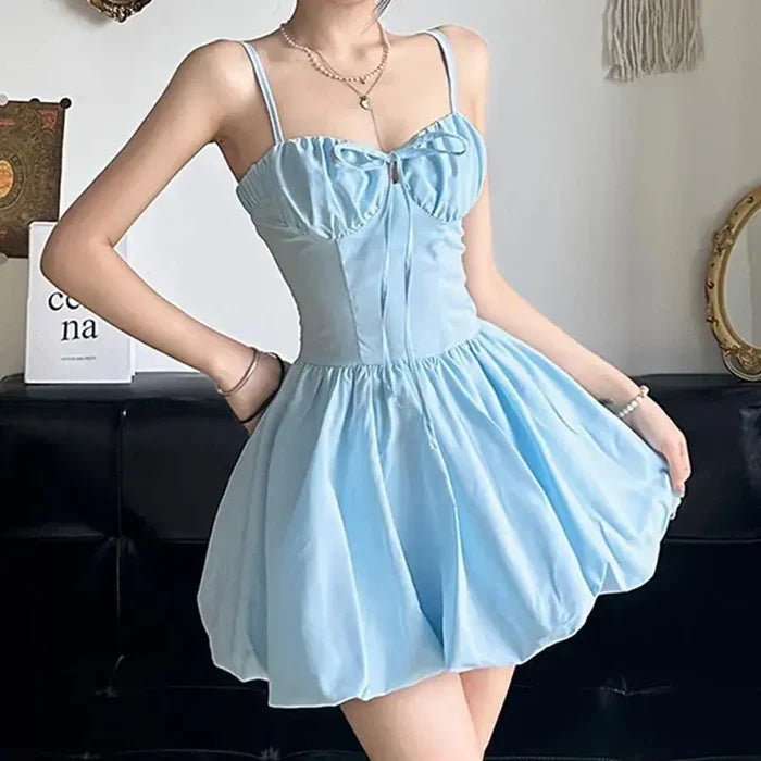 Fairy Bow Mini Dress fashionnsio