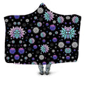 Festive Night Sky Hooded Blanket Sartoris Art Epic Hoodie