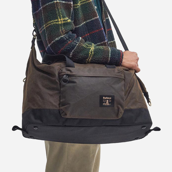 FIELD WAX WEEKEND HOLDALL - OLIVE