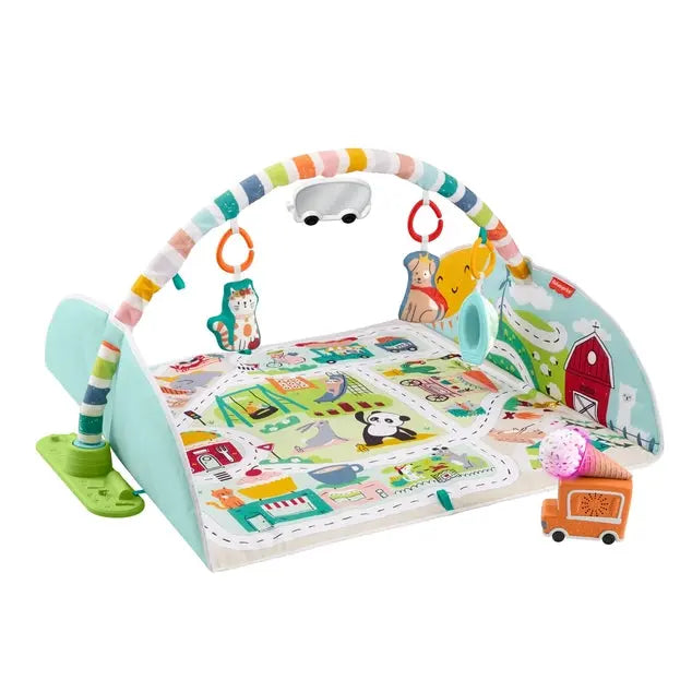 Fisher-Price - Activity City Gym to Jumbo Play Mat - Kids On Wheelz