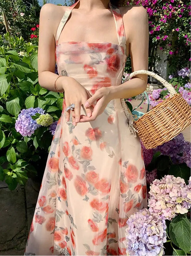 Floral Maxi Summer Dress fashionnsio