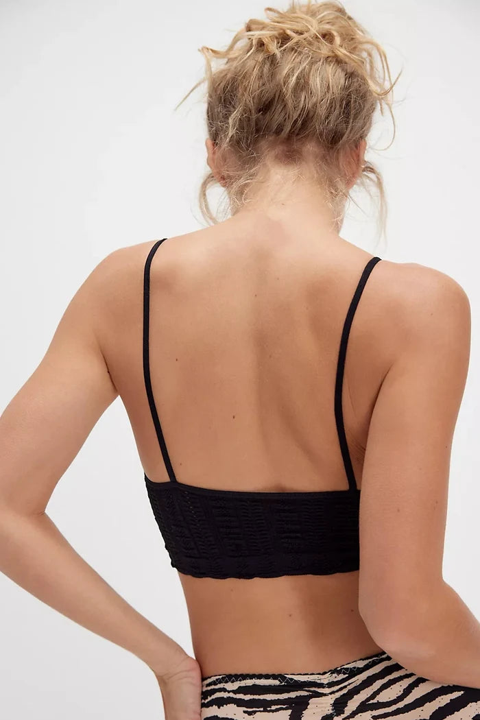 Free People Heirloom Seamless Bralette, White Bralette, Bralette, Adeline Boutique, Dallas Boutique, Free People