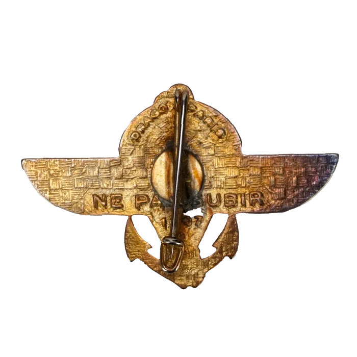 French 2nd Marine Infantry Parachute Regiment Badge - French Army Surplus - Flags, Badges & Insignia