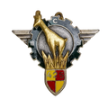 French 425th Paratrooper Command and Support Battalion Badge - French Army Surplus - Flags, Badges & Insignia