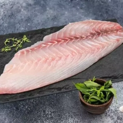 Freshly Frozen Basa Fillet (20% Glazing) – Boneless, Skinless, Premium Fish Fillet