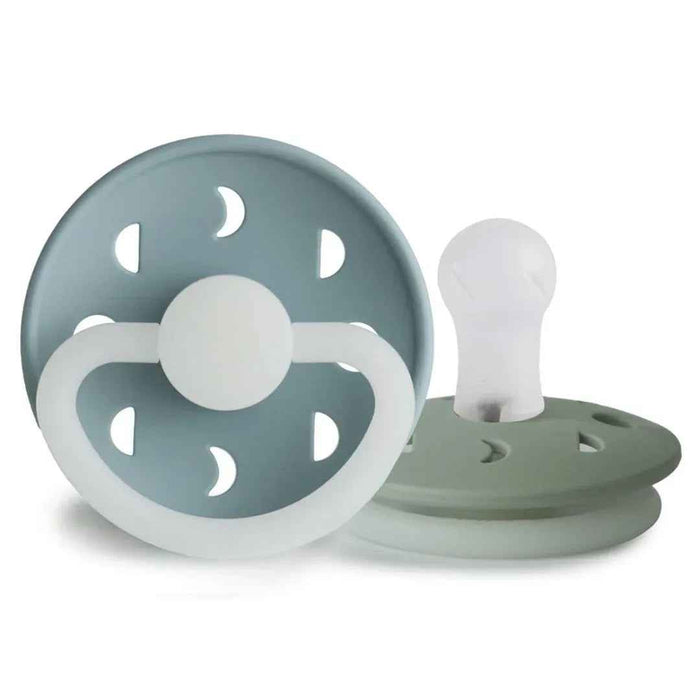 Frigg® Duda iz silikona Moon Stone Blue Night/Sage Night (0-6m) FRIGG