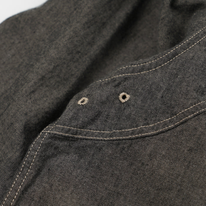 Frizmworks 1920s Chambray Work Shirt - Mud