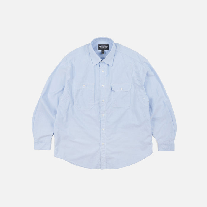 Frizmworks 1920s Oxford Work Shirt - Blue