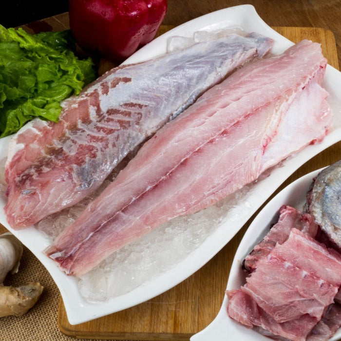 Fresh Indian Salmon Boneless Fish Fillet