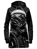 Gears For Techno Heads Hoodie Dress Blacknote Epic Hoodie