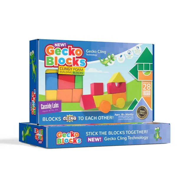 Gecko Blocks 28-Pack - Cassidy Labs - Kids On Wheelz