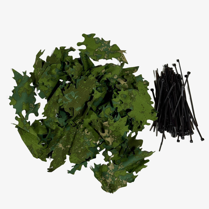 KMCS Ghillie Leafs - Kicking Mustang Concealment System
