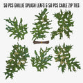 Ghillie Splash Leafs - 100g Pack