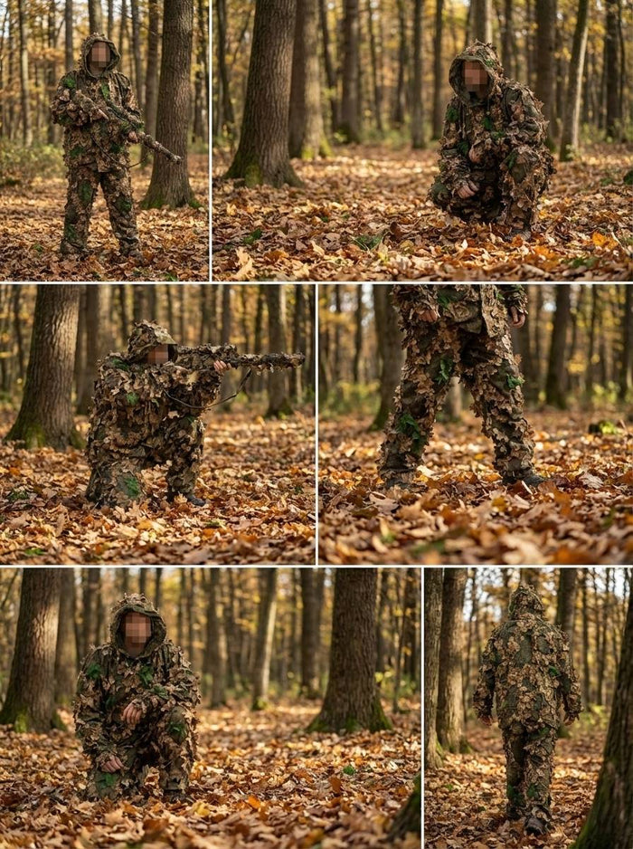 Ghillie Suit Next Gen Brown - Kicking Mustang Concealment System