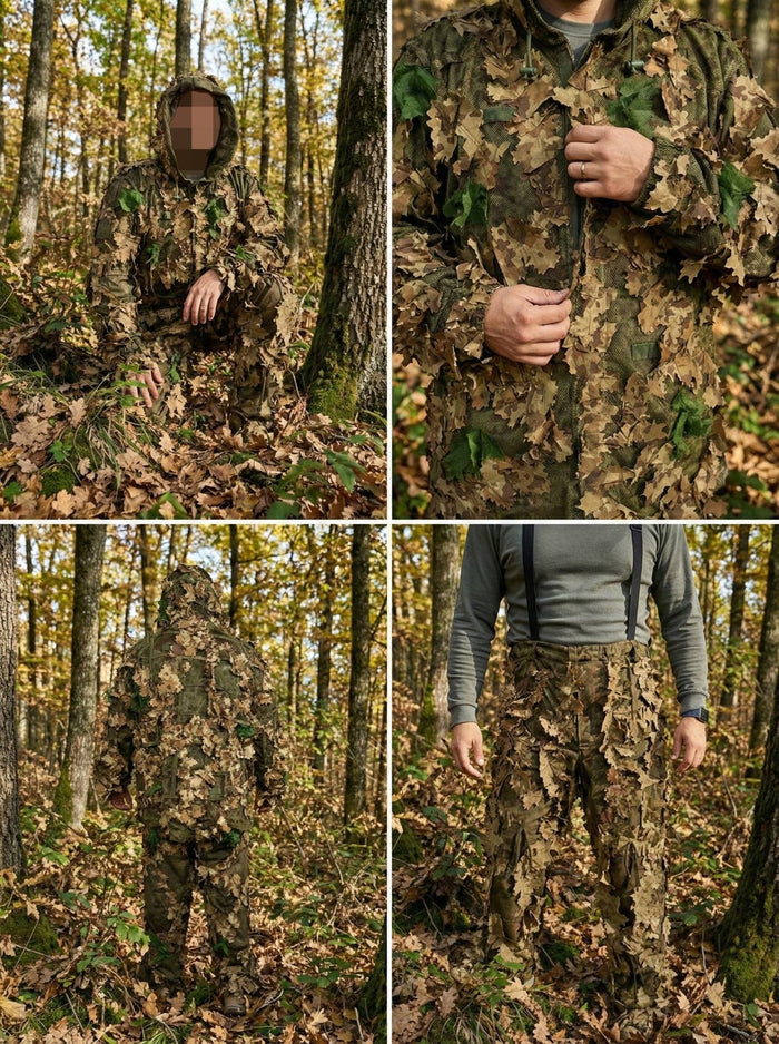 Ghillie Suit Next Gen Brown - Kicking Mustang Concealment System