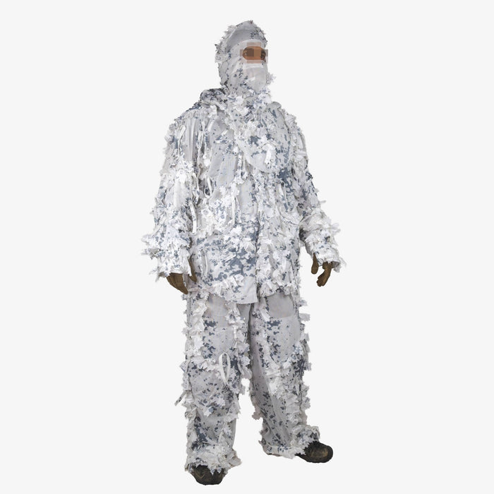 Ghillie Suit Snow - Kicking Mustang Concealment System (KMCS)