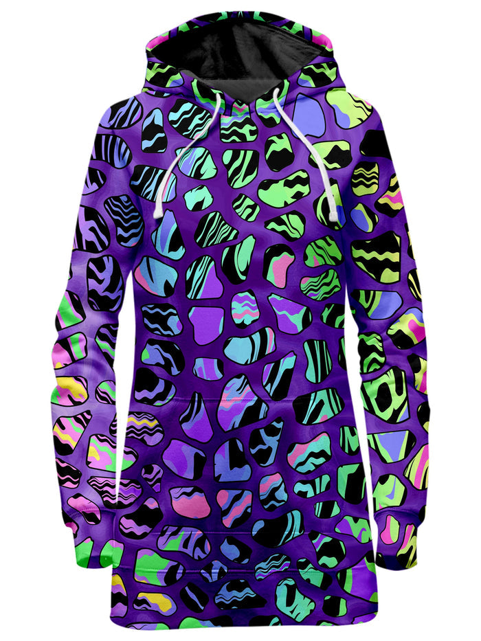 Giraffe Spots Hoodie Dress Sartoris Art Epic Hoodie