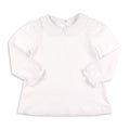 Girls Long Sleeve Collared Shirt