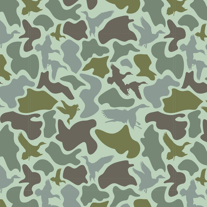 Girls Scallop Leggings - Camo