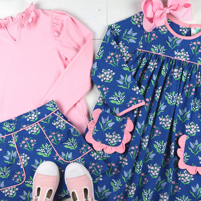 Girls Skirt - Belle Bouquet