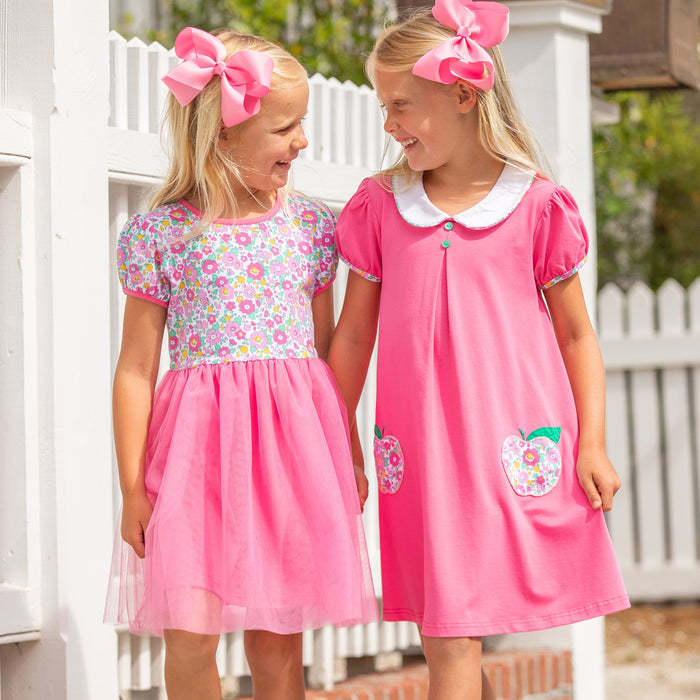 Girls Tutu Dress - Fruity Floral
