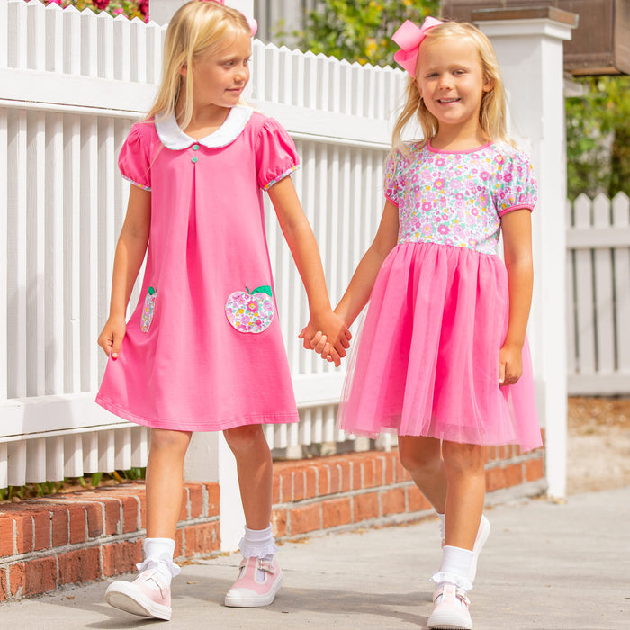 Girls Tutu Dress - Fruity Floral