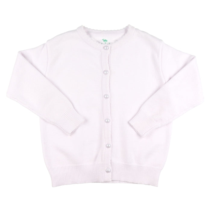 Girls White Sweater